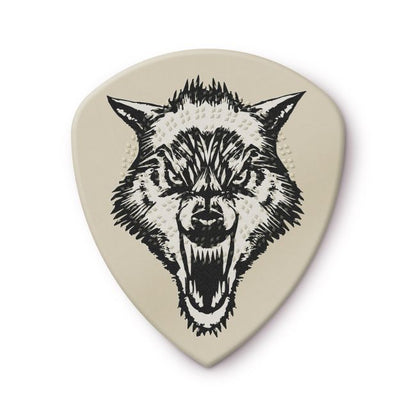 Dunlop 0,88 mm Hetfield White Fang -plektrat, 6kpl