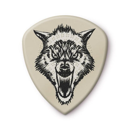 Dunlop 1.40 mm Hetfield White Fang -plektrat, 6kpl