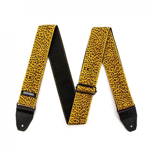 Dunlop Jacquard Leopardskin kitarahihna - Aron Soitin