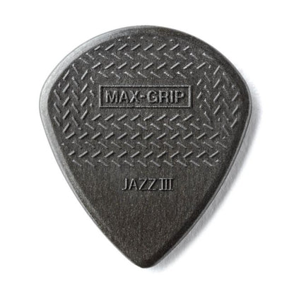 Dunlop Max-Grip Jazz III XL Carbon Fiber-plektrat, 6kpl