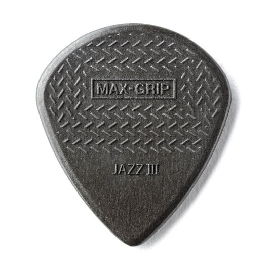 Dunlop Max-Grip Jazz III XL Carbon Fiber-plektrat, 6kpl