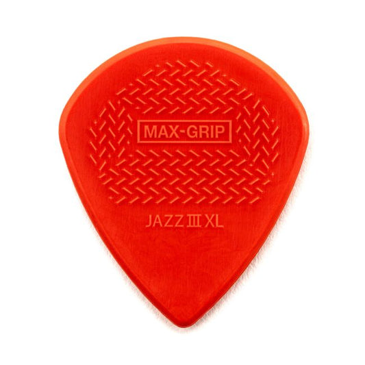 Dunlop Max-Grip Jazz III XL Nylon -plektrat, 6kpl