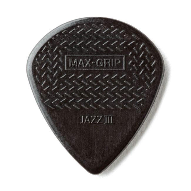 Dunlop Max-Grip Jazz III XL Stiffo -plektrat, 6kpl