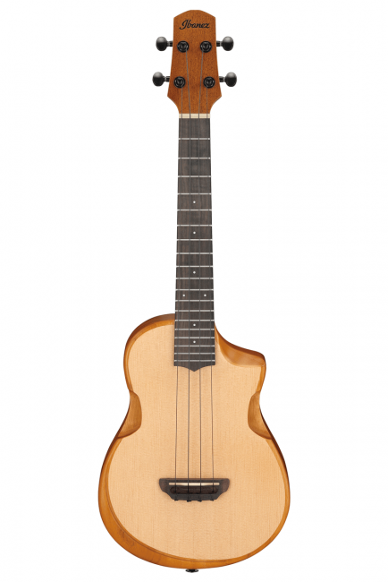 Ibanez AUT10-OPN ukulele, pussilla