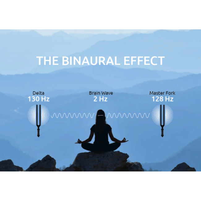 Meinl Sonic Energy Binaural äänirauta Delta 130 Hz