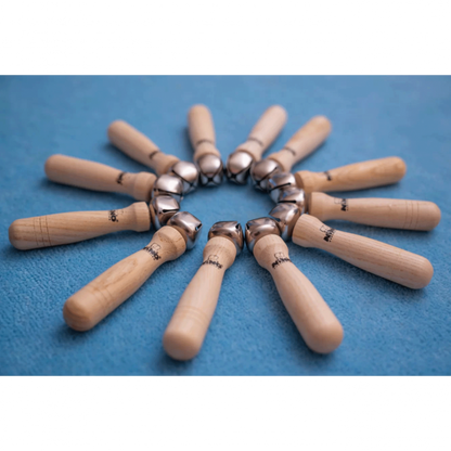 Nino Percussion Bell Stick Set (sauvakulkunen) - 12 kpl