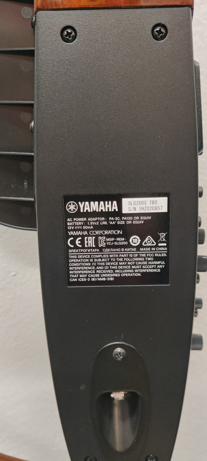 Yamaha SLG200S silent acoustic guitar
