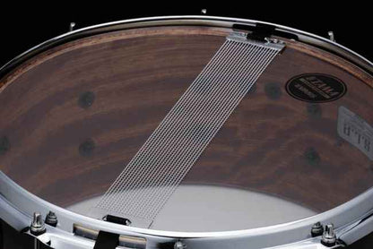 Tama S.L.P. Feat. Hybrid Bubinga & maple w/zebrawood ulkok.