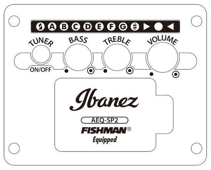 Ibanez AEB105E-NT akustinen basso - Aron Soitin