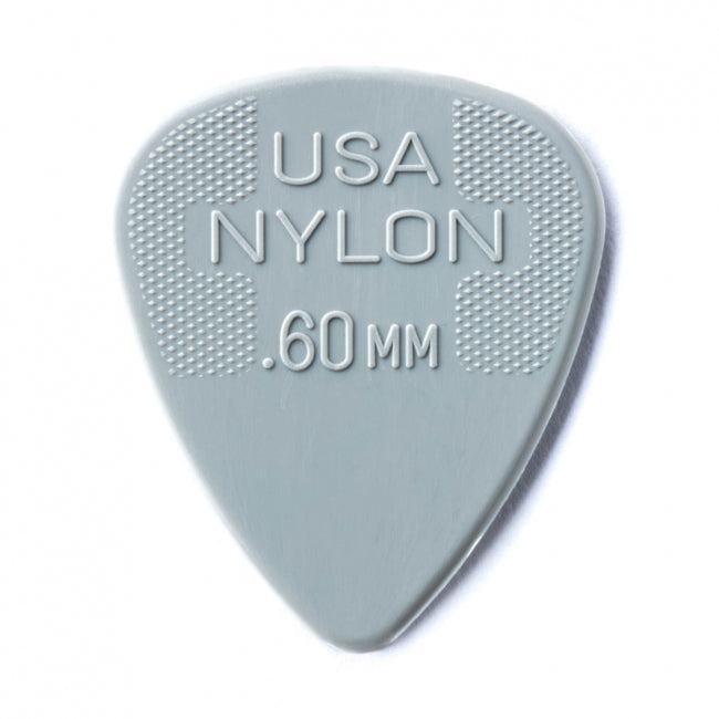 Dunlop Nylon Standard 0.60mm plektrat, 12kpl - Aron Soitin