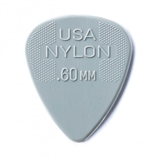 Dunlop Nylon Standard 0.60mm plektrat, 12kpl - Aron Soitin