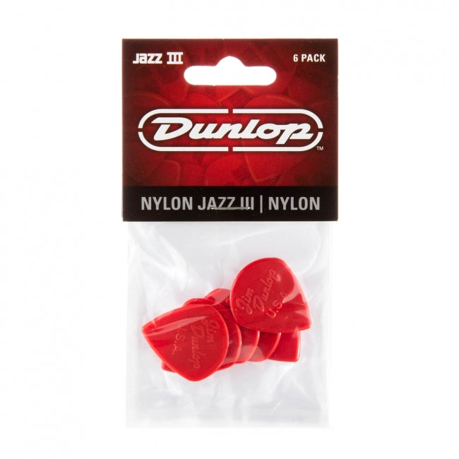 Dunlop Jazz III punainen - Aron Soitin