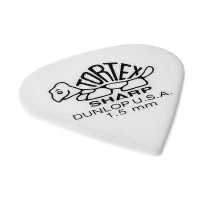 Dunlop Tortex Sharp -plektrat 1.50 mm, 12 kpl - Aron Soitin