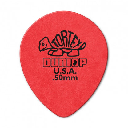Dunlop Tortex Teardrop -plektrat 0.50mm, 72kpl - Aron Soitin