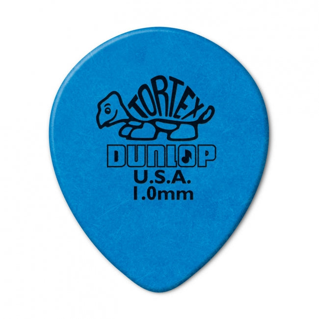 Dunlop Tortex Teardrop -plektrat 1.00mm, 72kpl - Aron Soitin