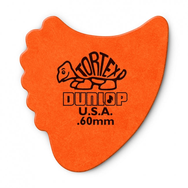 Dunlop Tortex Fins -plektrat 0.60mm, 12kpl - Aron Soitin