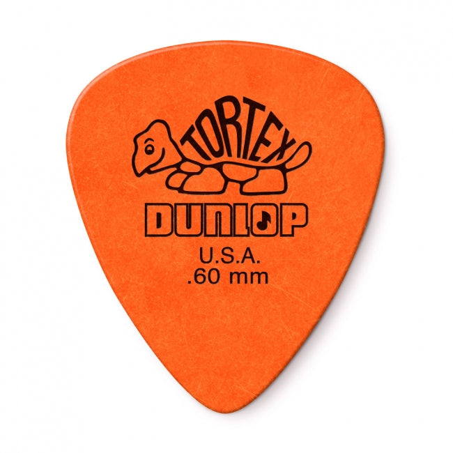 Dunlop Tortex Standard -plektra 0.60mm, 12kpl - Aron Soitin