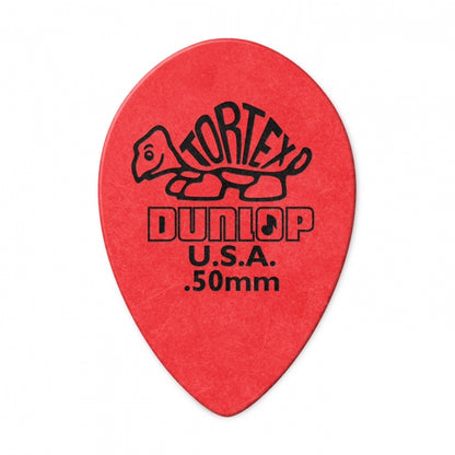 Dunlop Tortex Small Teardrop -plektrat 0.50mm, 36kpl - Aron Soitin