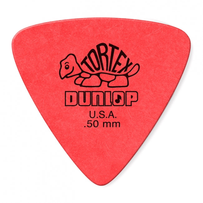 Dunlop Tortex Triangle -plektrat 0.50mm, 72kpl - Aron Soitin