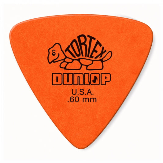 Dunlop Tortex Triangle -plektrat 0.60mm, 6kpl - Aron Soitin