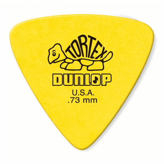 Dunlop Tortex Triangle -plektrat 0.73mm, 6kpl - Aron Soitin