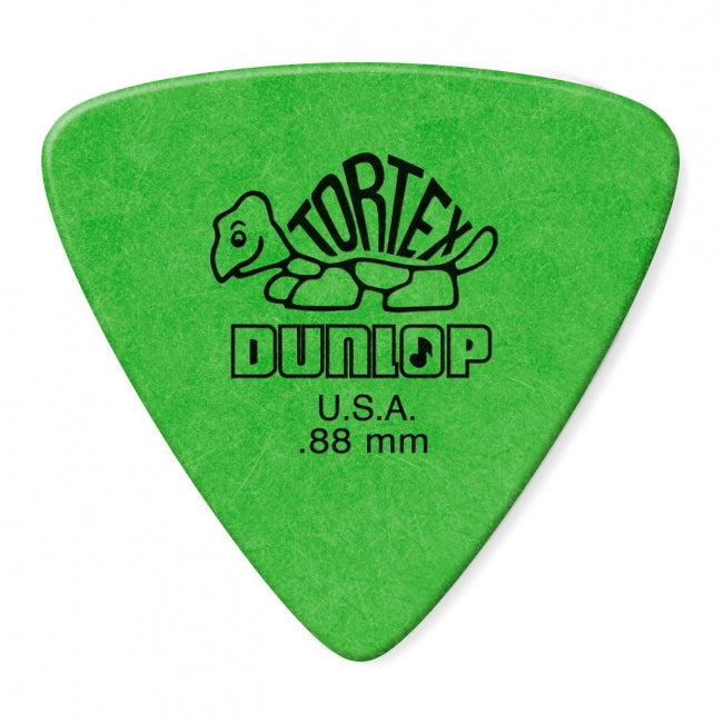 Dunlop Tortex Triangle -plektrat 0.88mm, 72kpl - Aron Soitin