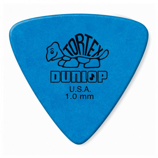Dunlop Tortex Triangle -plektrat 1.00mm, 6kpl - Aron Soitin