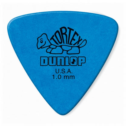 Dunlop Tortex Triangle -plektrat 1.00mm, 6kpl - Aron Soitin