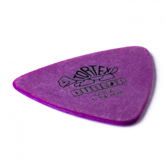 Dunlop Tortex Triangle -plektrat 1.14mm, 6kpl - Aron Soitin