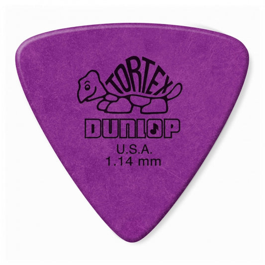 Dunlop Tortex Triangle -plektrat 1.14mm, 6kpl - Aron Soitin