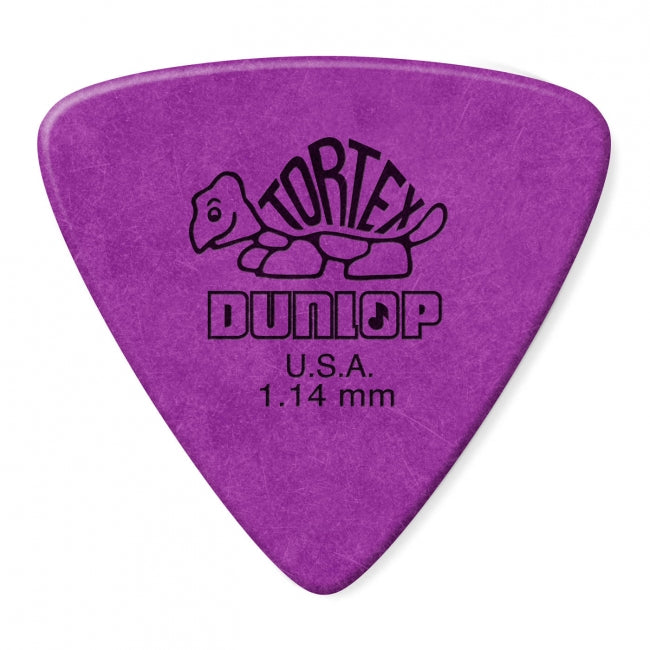 Dunlop Tortex Triangle -plektrat 1.14mm, 72kpl - Aron Soitin