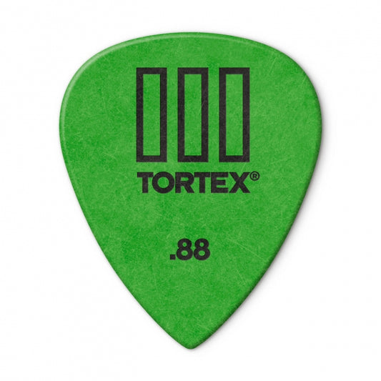 Dunlop Tortex TIII .88mm -plektra, 12kpl - Aron Soitin