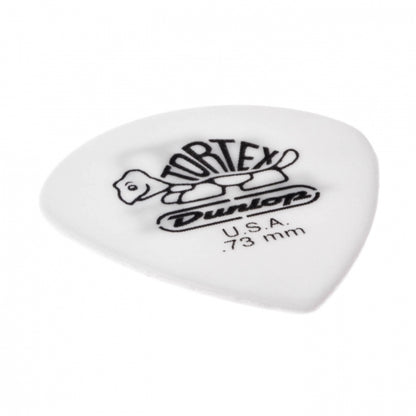 Dunlop Tortex Jazz III White -plektrat 0.73mm, 12kpl - Aron Soitin