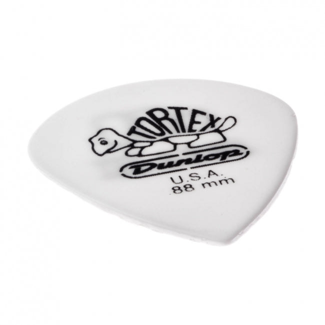 Dunlop Tortex Jazz III White -plektrat 0.88mm, 12kpl - Aron Soitin