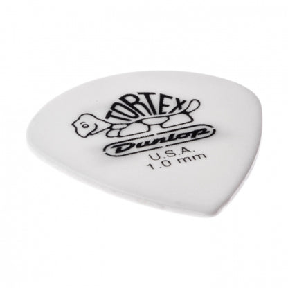 Dunlop Tortex Jazz III White -plektrat 1.00mm, 12kpl - Aron Soitin