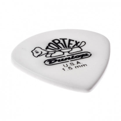 Dunlop Tortex Jazz III White -plektrat 1.50mm, 12kpl - Aron Soitin