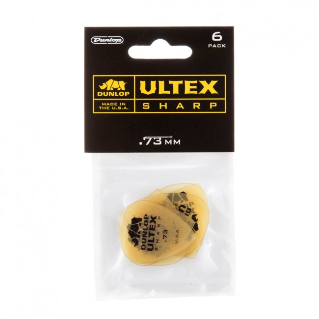 Dunlop Ultex Sharp 0.73 mm, 6 kpl - Aron Soitin