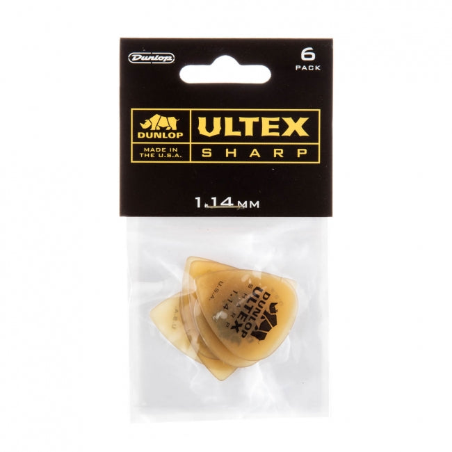 Dunlop Ultex Sharp 1.14 mm, 6 kpl - Aron Soitin