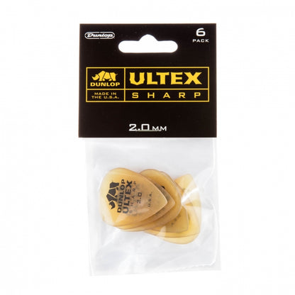 Dunlop Ultex Sharp 2.00 mm, 6 kpl - Aron Soitin