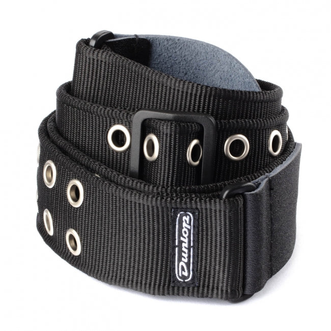 Dunlop Grommet Black Classic kitarahihna - Aron Soitin