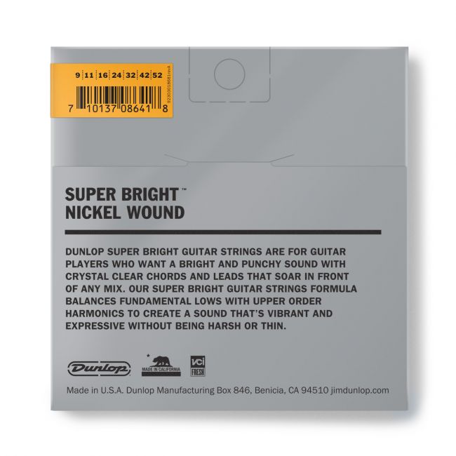 Dunlop 009-052 Super Bright Electric 7-k - Aron Soitin