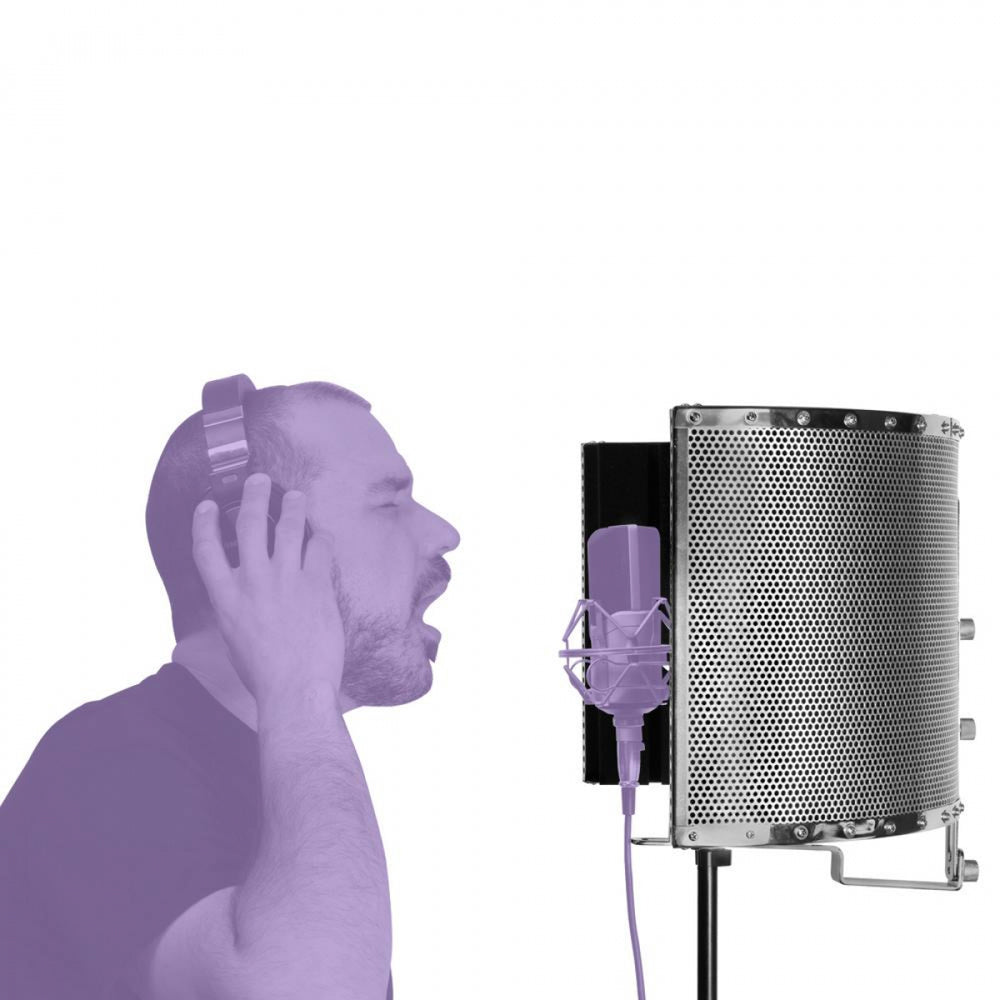 On-Stage ASMS4730 Studio Microphone Isolation Shield - Aron Soitin