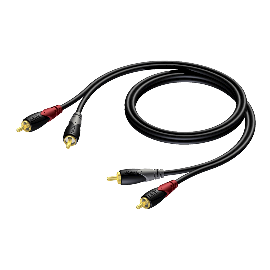 Procab CLA800/1.5, 2 x RCA M -> 2 x RCA M – 1.5 m - Aron Soitin