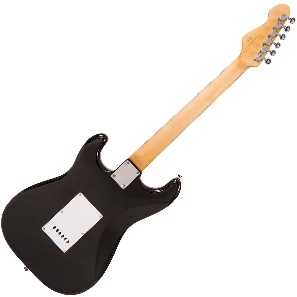 Encore E6BLK Stratocaster sähkökitara - Aron Soitin