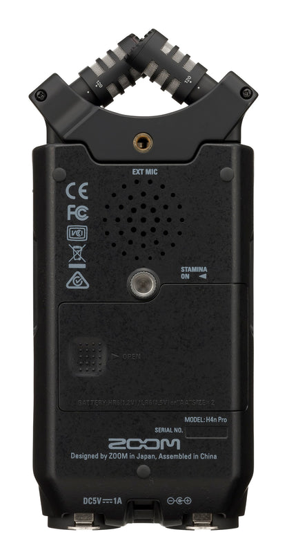 Zoom H4n Pro Black Handy Recorder - Aron Soitin