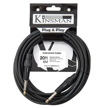 Kinsman Standard Instrument Cable ~ 20ft/6m - Aron Soitin