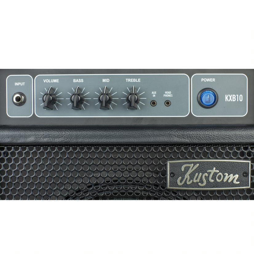 Kustom KXB Series Bass Amp 1 x 10" with 3 Band EQ ~ 10W - Aron Soitin