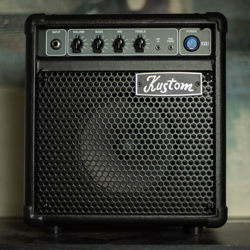 Kustom KXB Series Bass Amp 1 x 6" with 3 Band EQ ~ 10W - Aron Soitin