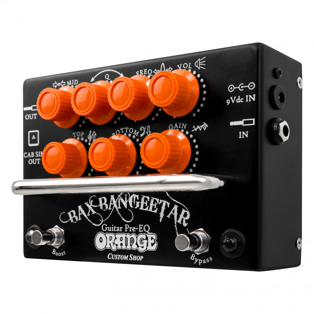 Orange BAX Bangeetar Guitar Pre-EQ Pedal BLK - Aron Soitin