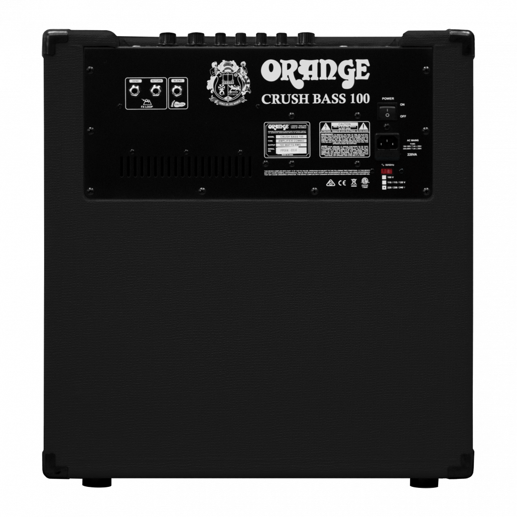 Orange CRUSH BASS 100 100W Bass guitar amplifier combo BLK - Aron Soitin